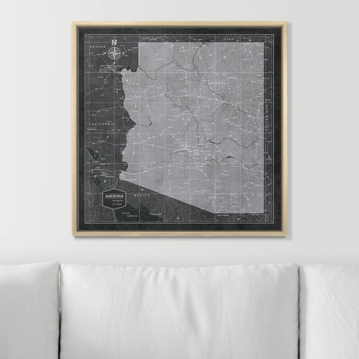 24" x 24" / Standard / Natural Oak