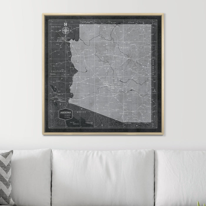 32" x 32" / Standard / Natural Oak