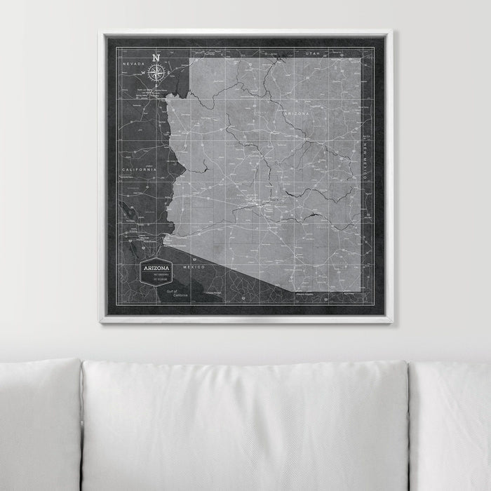 24" x 24" / Standard / Smooth White
