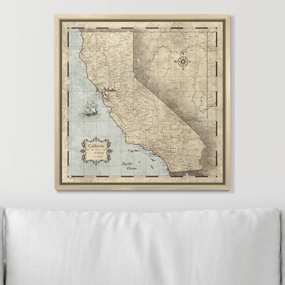 16" x 16" / Standard / Natural Oak