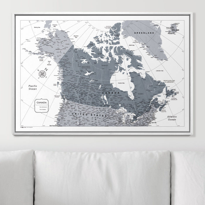 36" x 24" / Standard / Smooth White