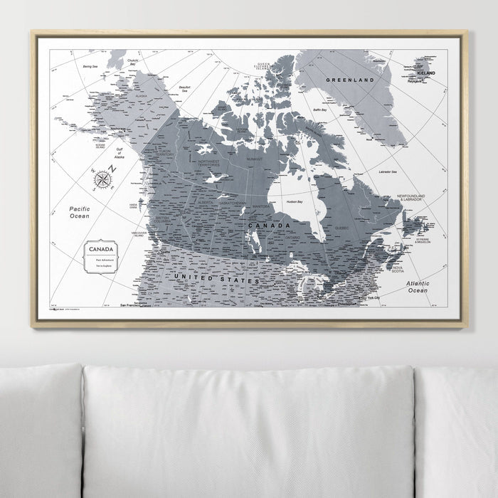36" x 24" / Standard / Natural Oak