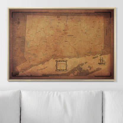 36" x 24" / Standard / Natural Oak