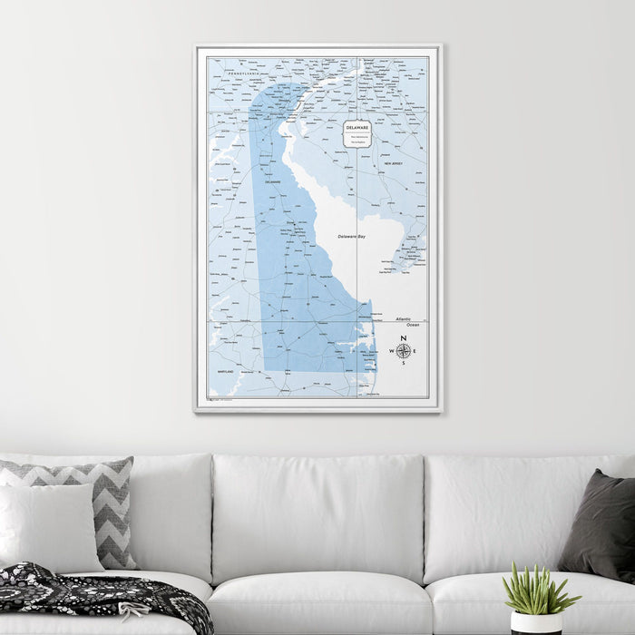 32" x 48" / Standard / Smooth White