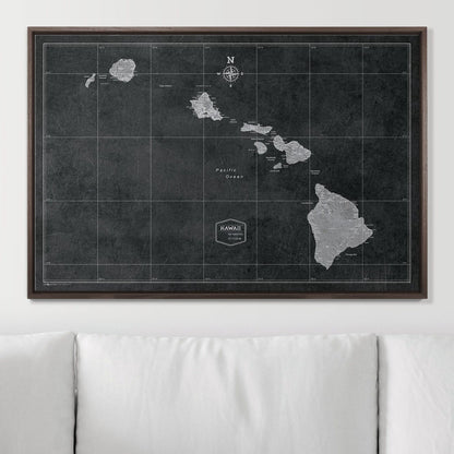 36" x 24" / Standard / Dark Walnut