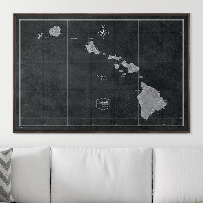 48" x 32" / Standard / Dark Walnut