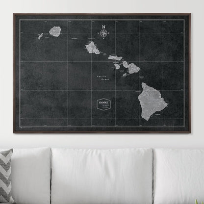 48" x 32" / Standard / Dark Walnut