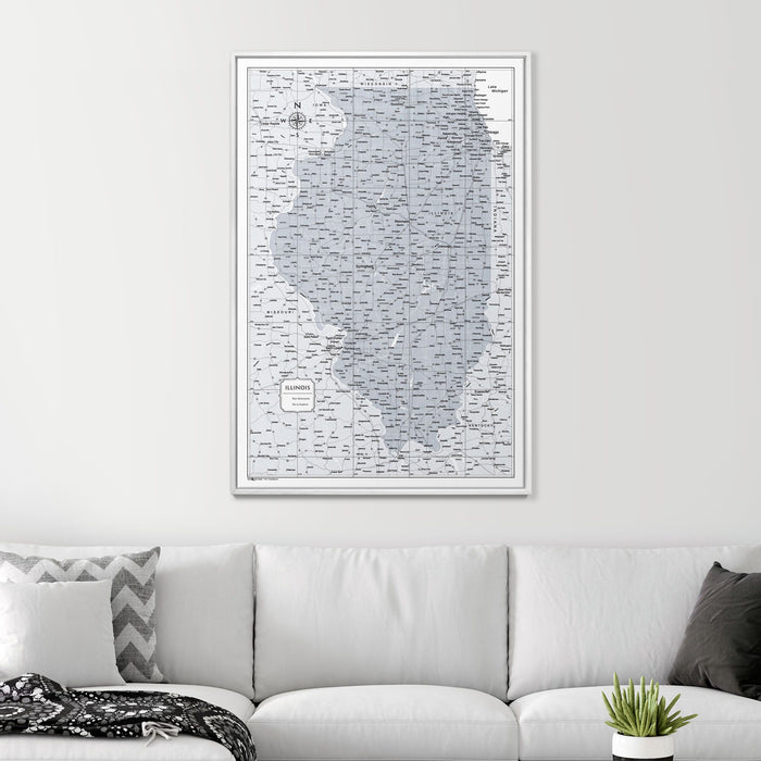 32" x 48" / Standard / Smooth White