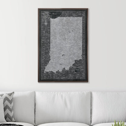 24" x 36" / Standard / Dark Walnut