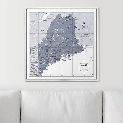 24" x 24" / Standard / Smooth White