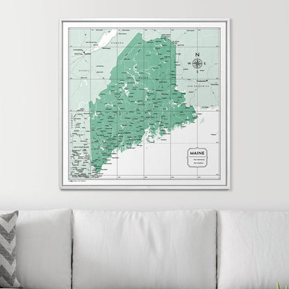 32" x 32" / Standard / Smooth White