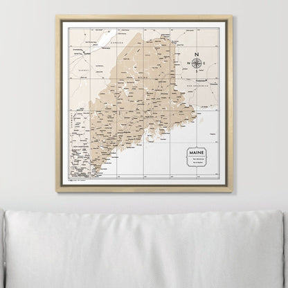 16" x 16" / Standard / Natural Oak