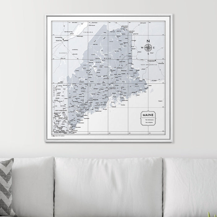 32" x 32" / Standard / Smooth White