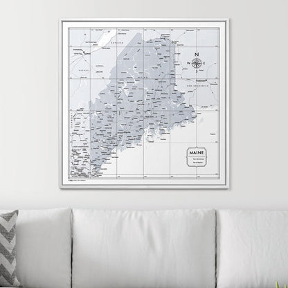 32" x 32" / Standard / Smooth White