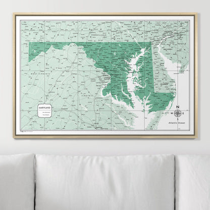 36" x 24" / Standard / Natural Oak
