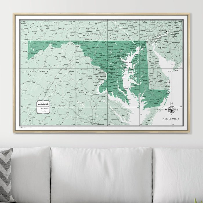 48" x 32" / Standard / Natural Oak