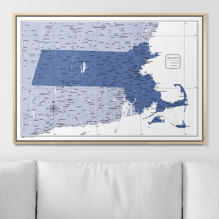 36" x 24" / Standard / Natural Oak