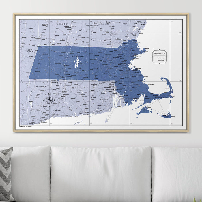 48" x 32" / Standard / Natural Oak