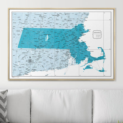 48" x 32" / Standard / Natural Oak