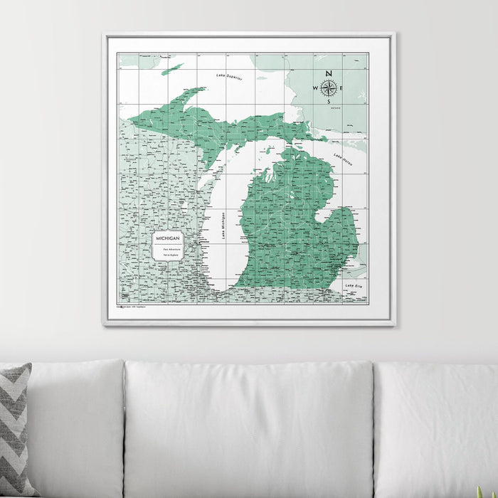 32" x 32" / Standard / Smooth White