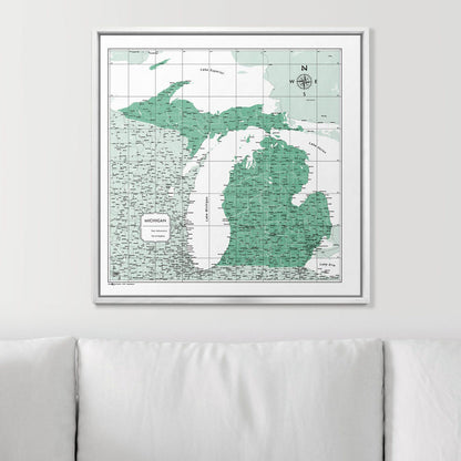 24" x 24" / Standard / Smooth White