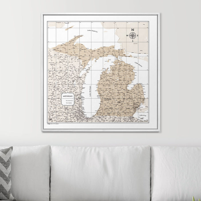 32" x 32" / Standard / Smooth White