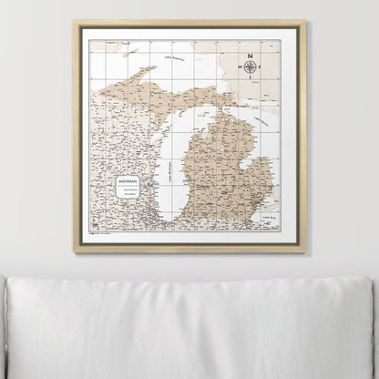 16" x 16" / Standard / Natural Oak