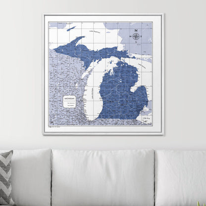 32" x 32" / Standard / Smooth White