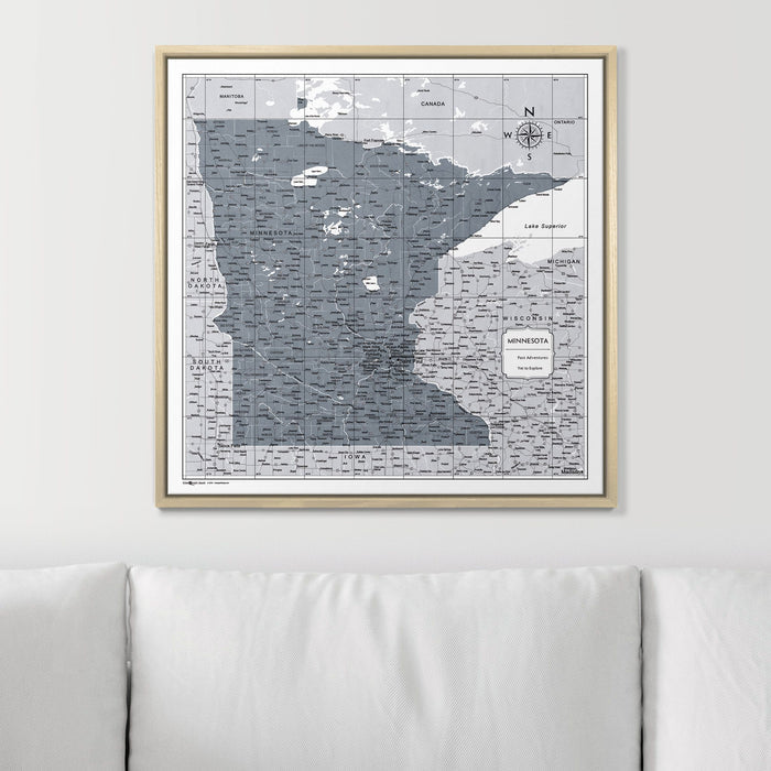 24" x 24" / Standard / Natural Oak