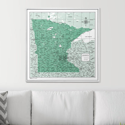 32" x 32" / Standard / Smooth White