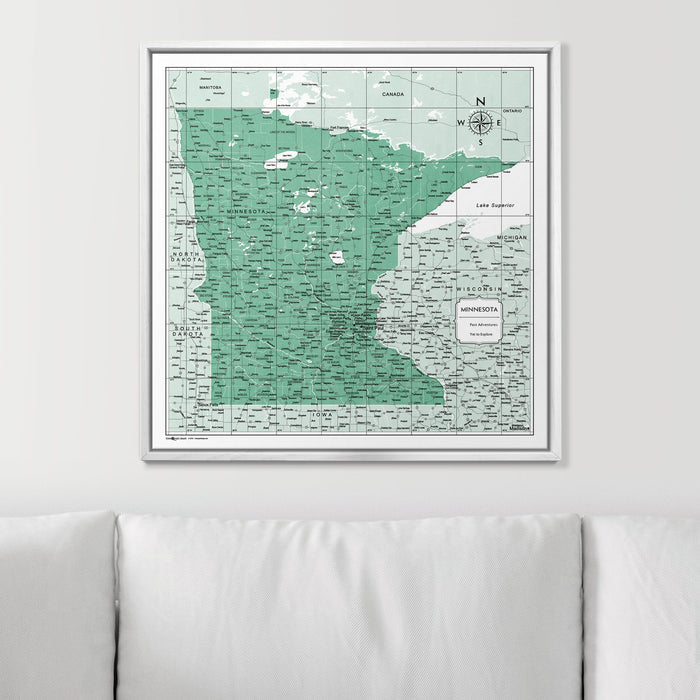24" x 24" / Standard / Smooth White