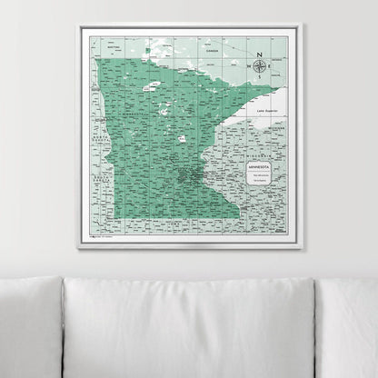 24" x 24" / Standard / Smooth White