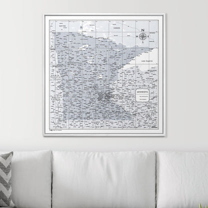 32" x 32" / Standard / Smooth White