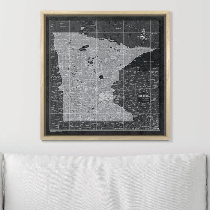 16" x 16" / Standard / Natural Oak