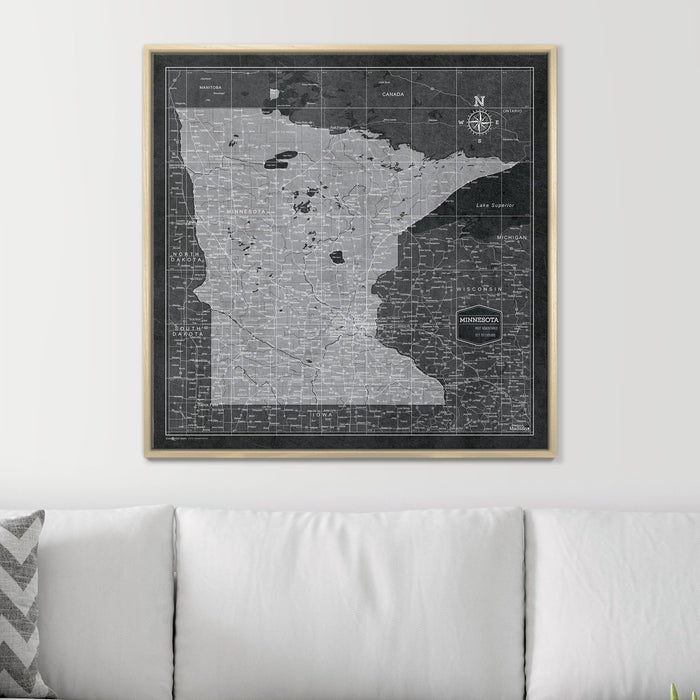 32" x 32" / Standard / Natural Oak