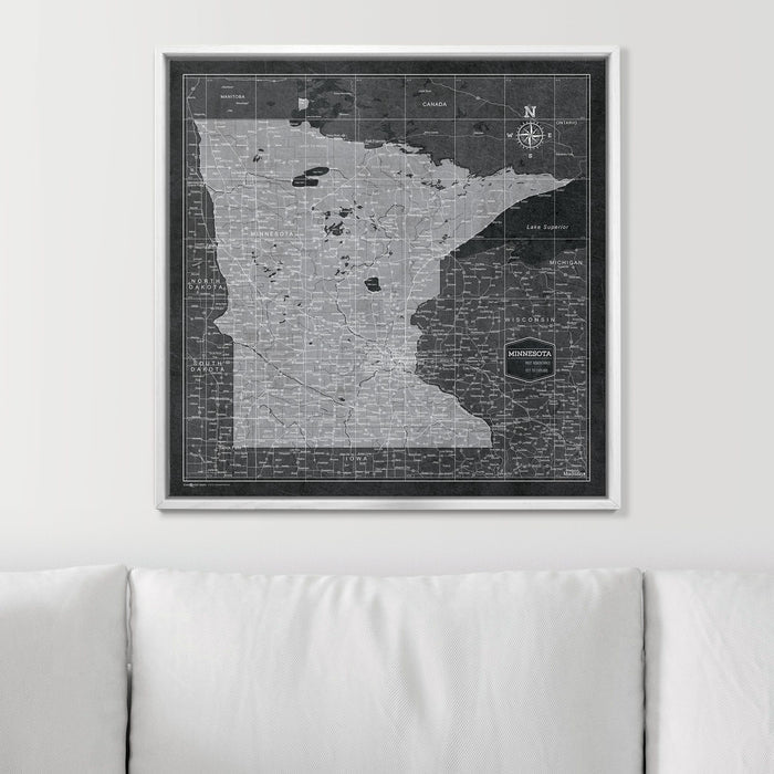 24" x 24" / Standard / Smooth White