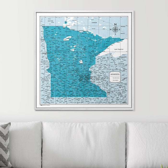 32" x 32" / Standard / Smooth White