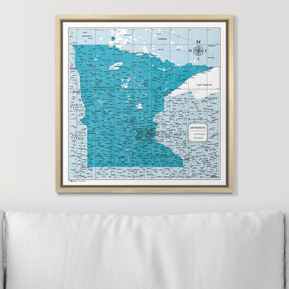 16" x 16" / Standard / Natural Oak