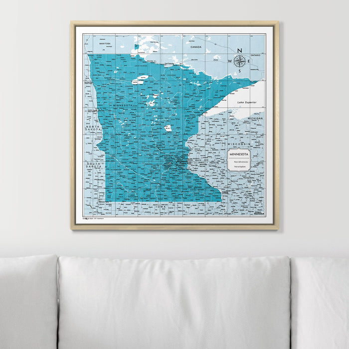 24" x 24" / Standard / Natural Oak