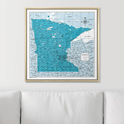 24" x 24" / Standard / Natural Oak