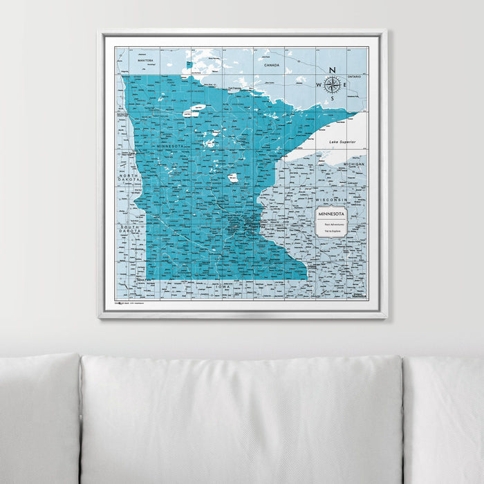 24" x 24" / Standard / Smooth White