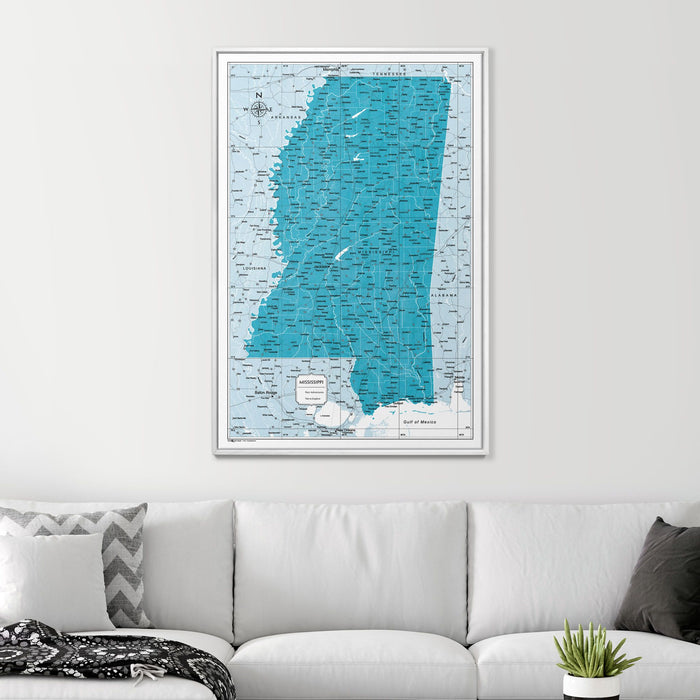 32" x 48" / Standard / Smooth White