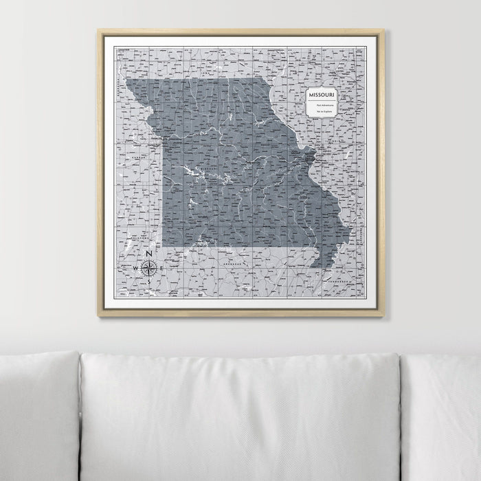 24" x 24" / Standard / Natural Oak