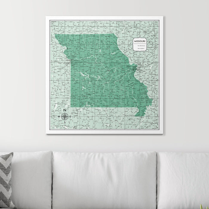 32" x 32" / Standard / No Frame