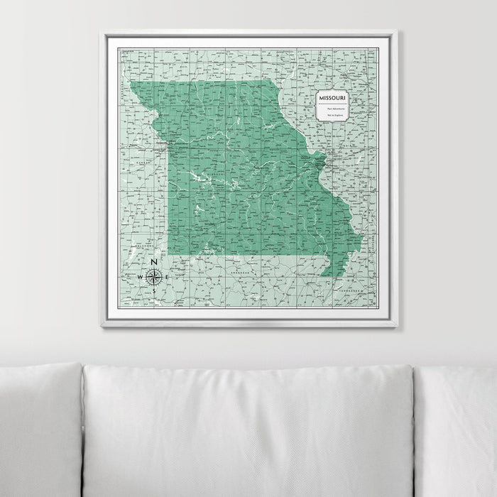 24" x 24" / Standard / Smooth White