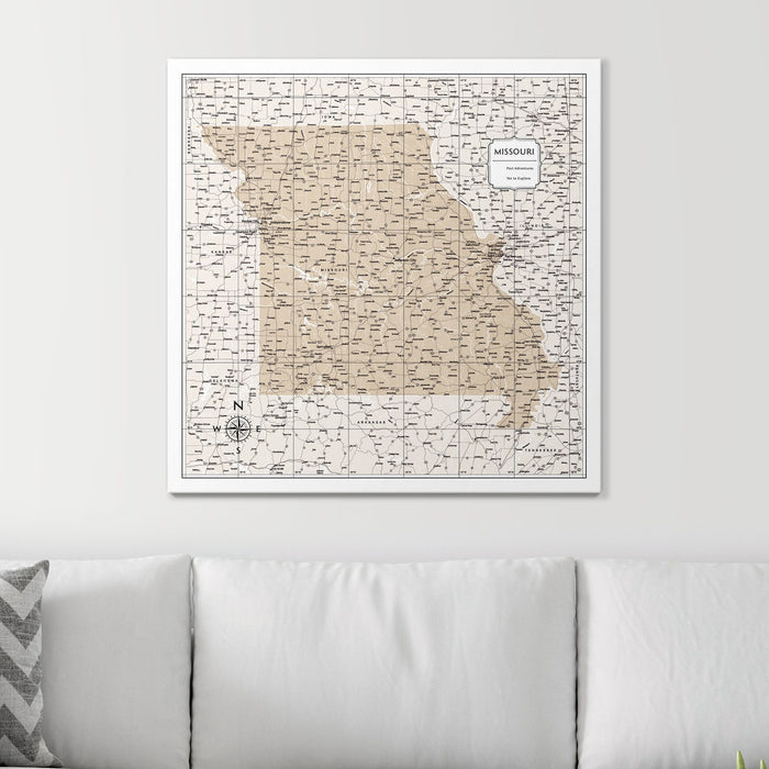 32" x 32" / Standard / No Frame
