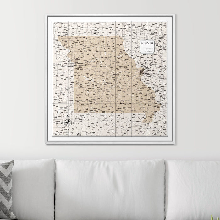 32" x 32" / Standard / Smooth White
