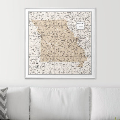 32" x 32" / Standard / Smooth White