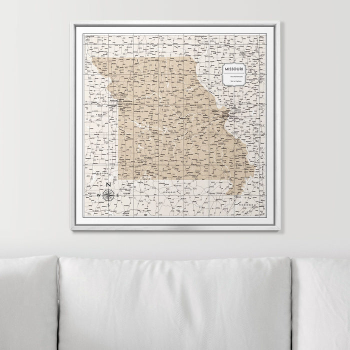24" x 24" / Standard / Smooth White