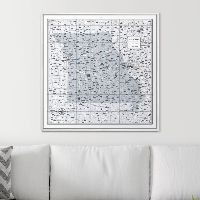 32" x 32" / Standard / Smooth White